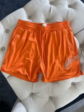 YoungLA Orange Athletic Shorts